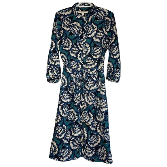 WOT CLEMENTS RIBEIRO PORTOBELLO BELTED DRESS SIZE S - Picture 2 of 5